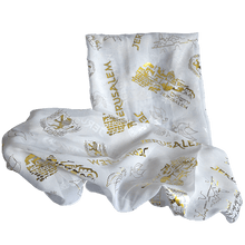Load image into Gallery viewer, Jerusalem Peace Scripture Scarf