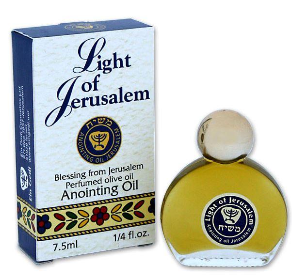 Anointing Oil: Light of Jerusalem Oil Vision for Israel USA 